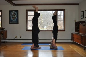 Practicing the king of all poses. Salamba Sirsana or Headstand. - Dharma  Yoga Nantucket